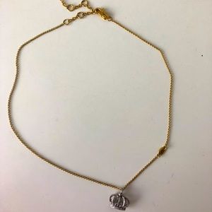 Juicy Couture Crown Necklace